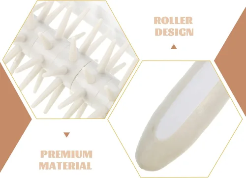 Vista 8 de SHERCHPRY Pizza Punch Pizza Roller Spikes Pan Hole Punch Pizza Docker Masa de pizza Galletas caseras Pasta de pizza Ruedas de aguja Roller Docker