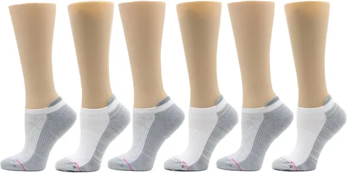 Vista 33 de Dr. Motion calcetines de compresión de corte bajo para mujer, 2 piezas