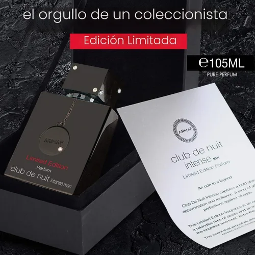 Vista 3 de Club De Nuit Intense - Edición Limitada de Armaf para Hombre - 3.6 oz de Spray de Parfum