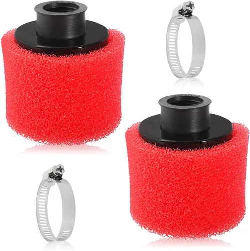 Vista 5 de 2 filtros de 1.1 pulgadas y 1.102 in para 50cc - 90cc 110cc 125cc 150cc GY6 Engine ATV Quad Scooter Go Kart Mini Moto Pocket Pit Dirt Super Bike