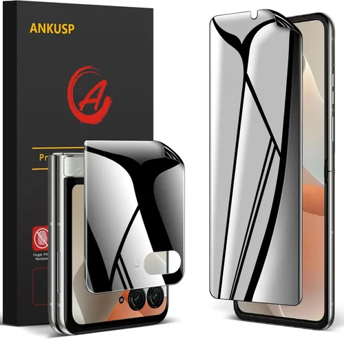 Vista 8 de [Paquete de 2] Protector de pantalla de privacidad compatible con Samsung Galaxy Note 10 Plus Note 10+ Note 10 Plus 5G