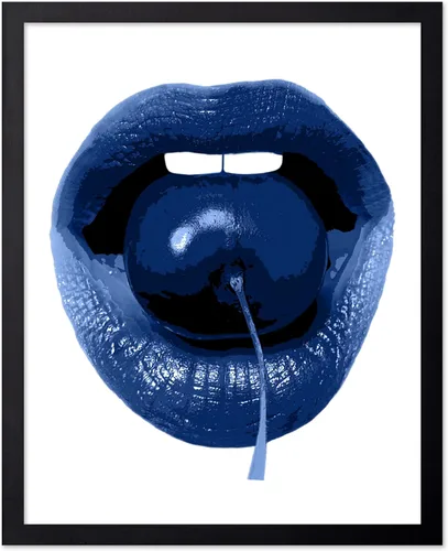 Vista 93 de Poster Master Impresión de labios dorados, póster de mordida de labio, arte moderno y minimalista, regalo bohemio para hombres y mujeres, diseño