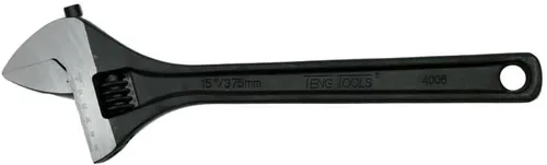 Vista 6 de Teng Tools Llave industrial ajustable de 4 pulgadas con escala graduada - 4001, plata