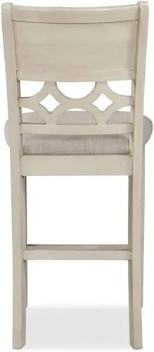 Vista 10 de New Classic Furniture Mitchell - Mesa de comedor, color beige y marrón
