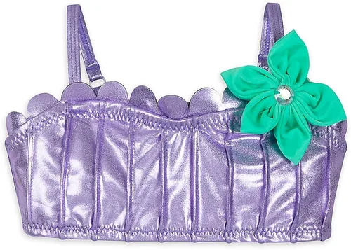 Vista 3 de Disney Ariel - Juego de trajes de baño para niñas