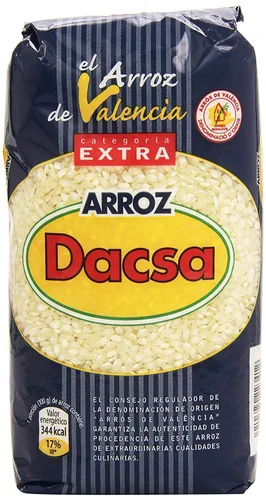 Vista 3 de Arroz Rice Dacsa Round Rice D.O. Valencia - 2 bolsas de 2.2 libras