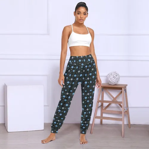 Vista 6 de Women's Harem Pant Turkish-Evil-Eye Yoga Boho Trousers Summer Beach Pant Jogger Pant Sweatpant