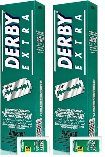 Vista 7 de Derby extra Double Edge Hojas de afeitar, 100 Count