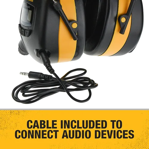 Vista 6 de DeWalt DPG15 Orejera Electrónica de Seguridad Industrial para Audición