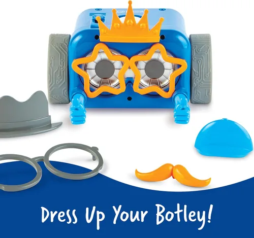 Vista 2 de Learning Resources Botley The Coding Robot - Kit de fiesta de disfraces