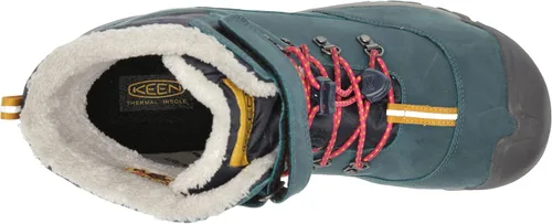 Vista 5 de KEEN Botas de nieve impermeables Greta de altura media unisex para niños