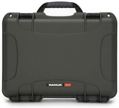 Vista 2 de NANUK Estuche rígido impermeable 910 con inserto de espuma para DJI Mini SE Fly More Kit - Olive, (910-MAVMSE6)