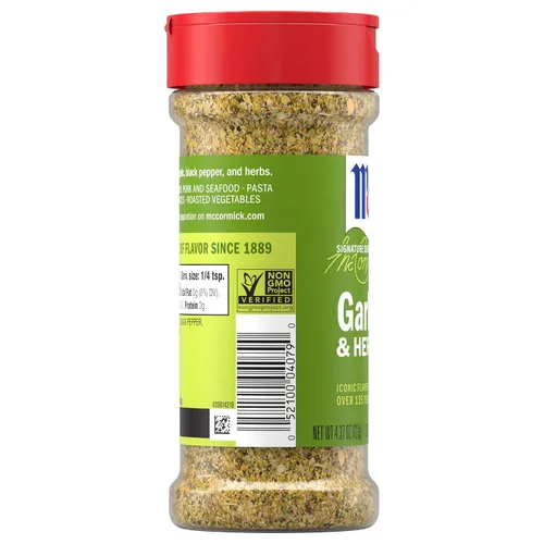 Vista 15 de McCormick Ajo, Hierbas y Pimienta Negra