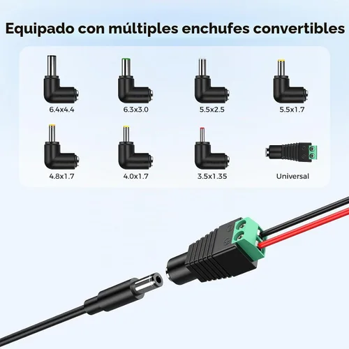 Vista 2 de Cargador de 12V 1A para niños de paseo eléctrico en coche, SUV, ATV, motocicleta