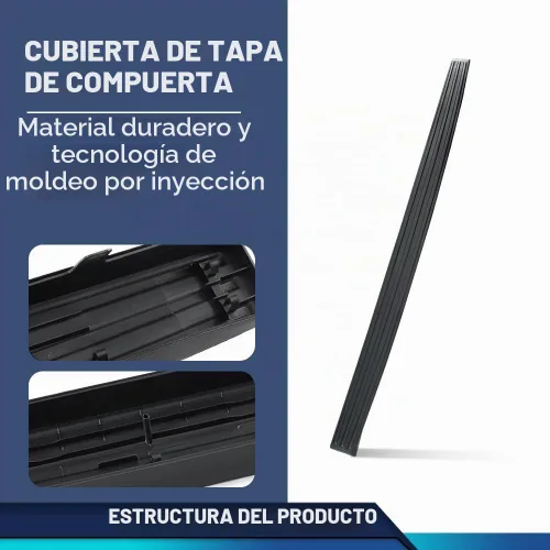 Vista 5 de PIT66 Tapa de moldura para portón trasero compatible con Ford F150 2009