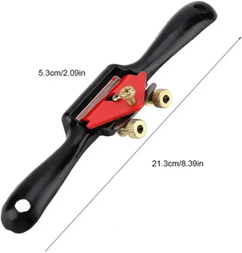 Vista 2 de Herramienta de carpintería con cuchilla metálica para desbarbado. Herramienta de mano de 9 pulgadas SAK