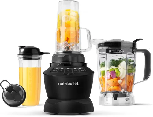 Vista 4 de NutriBullet ZNBF30400Z Batidora 1200 Watts, 1200W, Gris Oscuro
