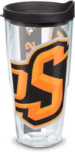 Vista 120 de Vaso térmico con tapa, marca Tervis, Idaho Univ, Transparente