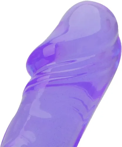 Vista 4 de Juguete sexual para adultos, impermeable, doble dongs, sexo, realista, consolador de pene de polla, anal, tapón de glúteos, masajeador de punto G