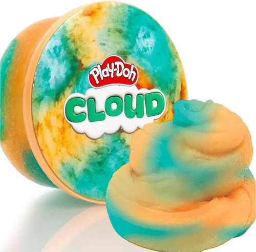 Vista 9 de Play-Doh Slime perfumado para niños, aroma Sherbert rosa, verde, naranja