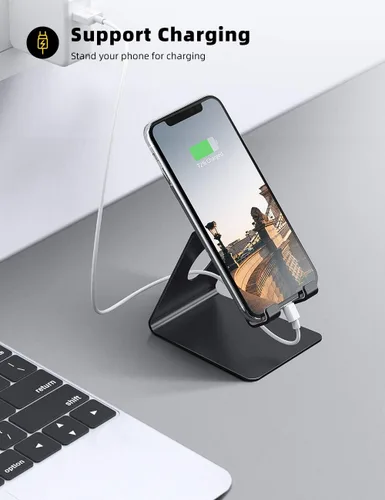Vista 7 de Lamicall Soporte para teléfono celular y soporte impermeable para teléfono de ducha