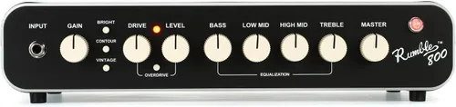 Vista 12 de Combo Amplificador Fender Rumble 500 V3 Bass , Negro, 15