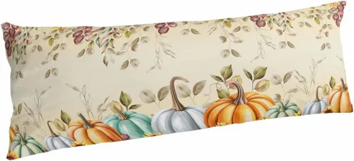 Vista 17 de Fundas de almohada de tamaño King con hojas verdes, rosas, flores, fundas de almohada suaves decorativas para sofá de cuerpo largo, con cierre