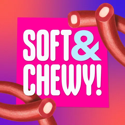 Vista 5 de SweeTARTS Ropes, Cherry Punch Candy, bolsa de 3 onzas (paquete de 12)