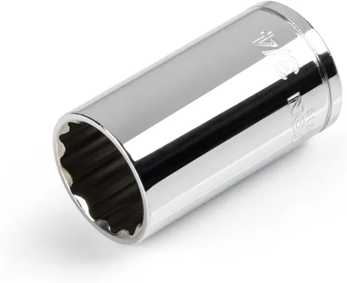 Vista 17 de TEKTON Unidad de 3/8 pulgadas x 1 pulgada de enchufe semiprofundo de 12 puntos SHD14225