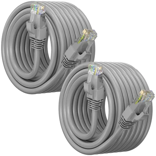Vista 34 de Maximm Cable Ethernet Cat6, color negro (paquete de 2), cable UTP de 10 Gbps 550 MHz
