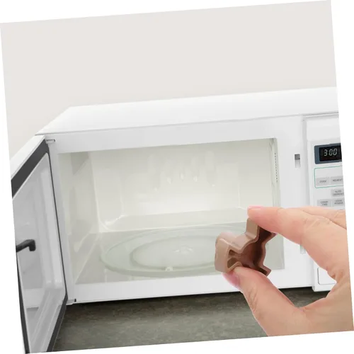 Vista 4 de Unomor 2 piezas de acoplador de placa giratoria para horno de microondas, soporte de eje en forma de Y para bandeja de vidrio, piezas de repuesto