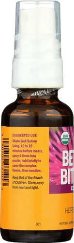 Vista 5 de Herb Pharm Better Bitters - Amargo digestivo orgánico certificado clásico, 1 onza