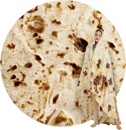 Vista 9 de SeaRoomy Manta Burrito para Bebé, Manta Envolvente de Tortilla para Bebé, Mantas Suaves y Redondas de Burrito Tortilla para Niños y Niñas Recién