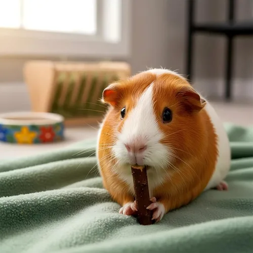 Vista 5 de Palitos de manzana de 14.11 oz para conejos, palitos masticables para hámster Chinchilla