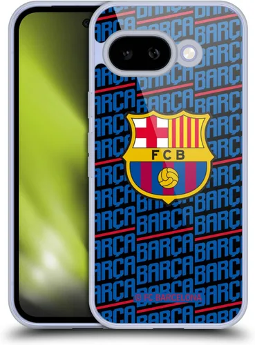 Vista 59 de Head Case Designs Funda de gel con licencia oficial del FC Barcelona Barca Crest Patterns [protección de grado militar] compatible con Google Pixel 3