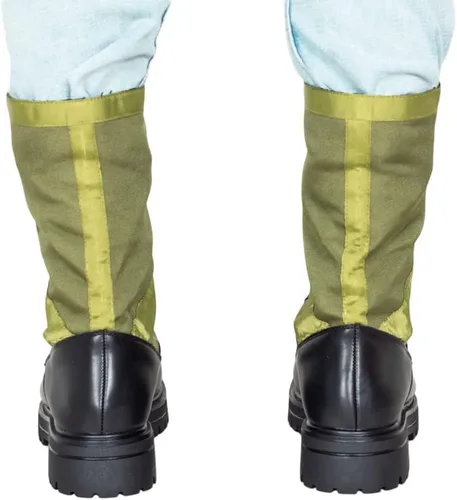 Vista 2 de Disfraz de villano Riddler para Halloween, cosplay, superhéroe, botas verdes militares