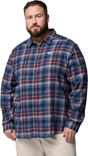 Vista 60 de Columbia Men's Cornell Woods Flannel Long Sleeve Shirt Negro