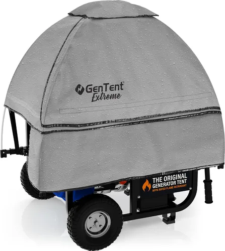 Vista 14 de GenTent 10k: Cubierta de funcionamiento del generador de la tienda, kit universal, generadores portátiles de 3000 w - 10000 w Beige