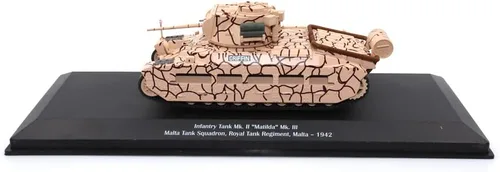 Vista 6 de Tanque de Infantry Mk. II 'Matilda Mk. III - Escuadrón de Tanques de Malta, Regimiento de Tanques Reales, Malta - 1942 (escala 143)