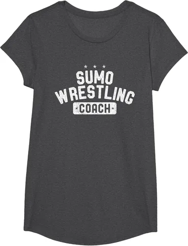 Vista 49 de Camiseta vintage de lucha libre Sumo Entrenador de lucha libre, Negro, S