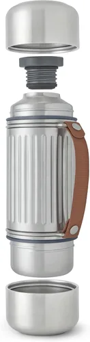 Vista 4 de BLACK + BLUM Explorer Flask Duo Acero inoxidable aislado 2 tazas 1L
