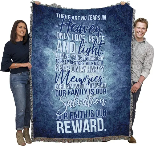 Vista 13 de Pure Country Weavers Manta con texto en inglés «Wherever A Beautiful Soul Has Been, There is A Trail of Beautiful Memories», tapiz de regalo