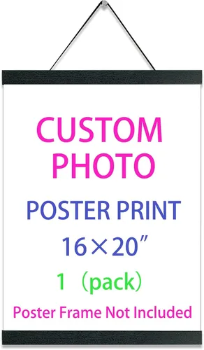 Vista 10 de YK artwood Impresiones de lienzo personalizadas con tus fotos de 8 x 10 pulgadas, imágenes personalizadas a lienzo para amantes, familiares, niños
