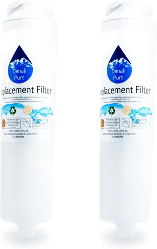 Vista 2 de Paquete de 2 filtros de agua de repuesto para refrigerador General Electric GTS18SHSVRSS – Compatible con cartucho de filtro de agua de refrigerador