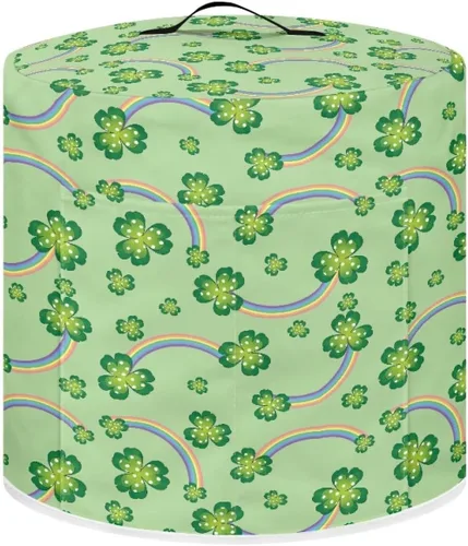 Vista 46 de Suobstales Cubierta para aparato con estampado de estrellas de mar de playa, cubierta antipolvo, funda portátil para olla a presión con bolsillo