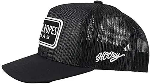 Vista 2 de HOOEY Sombrero de camionero ajustable con logotipo de cuerdas de cactus