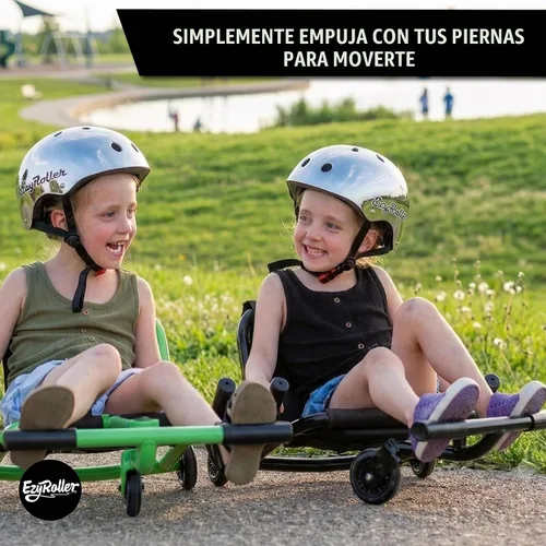 Vista 7 de EzyRoller Paseo clásico encendido Negro
