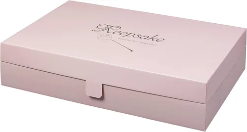 Vista 7 de Foster-Stephens - Elegante caja de almacenamiento para vestidos de novia Bolsa de lavanda incluida Organizador de almacenamiento de armario