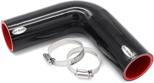 Vista 13 de Acoplador de codo de 90 grados de manguera de silicona de goma Taukealugs de 1 1/4 pulgadas (32 mm) para intercooler de refrigerante, entrada