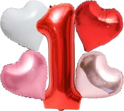 Vista 9 de Dripykiaa 5 globos de helio de aluminio para niñas de 40 pulgadas, diseño de margaritas de oro rosa